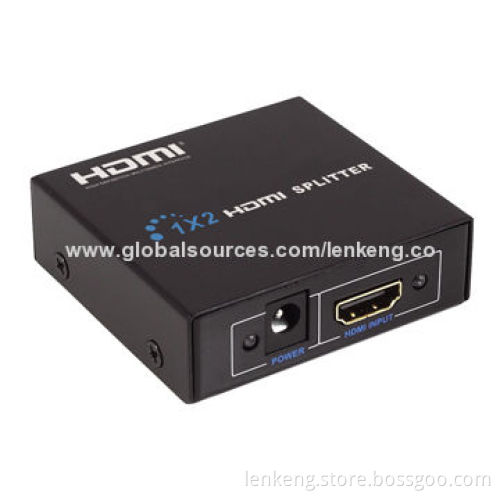 HDMI Splitter, Supports VGA, SVGA, XGA, UXGA Modes, Deep Color